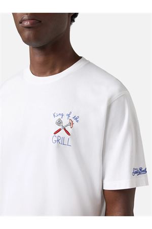 T-Shirt Portofino Man In Cotone Con Stampa Frontale MC2 SAINT BARTH | T-shirt | POT000104334L